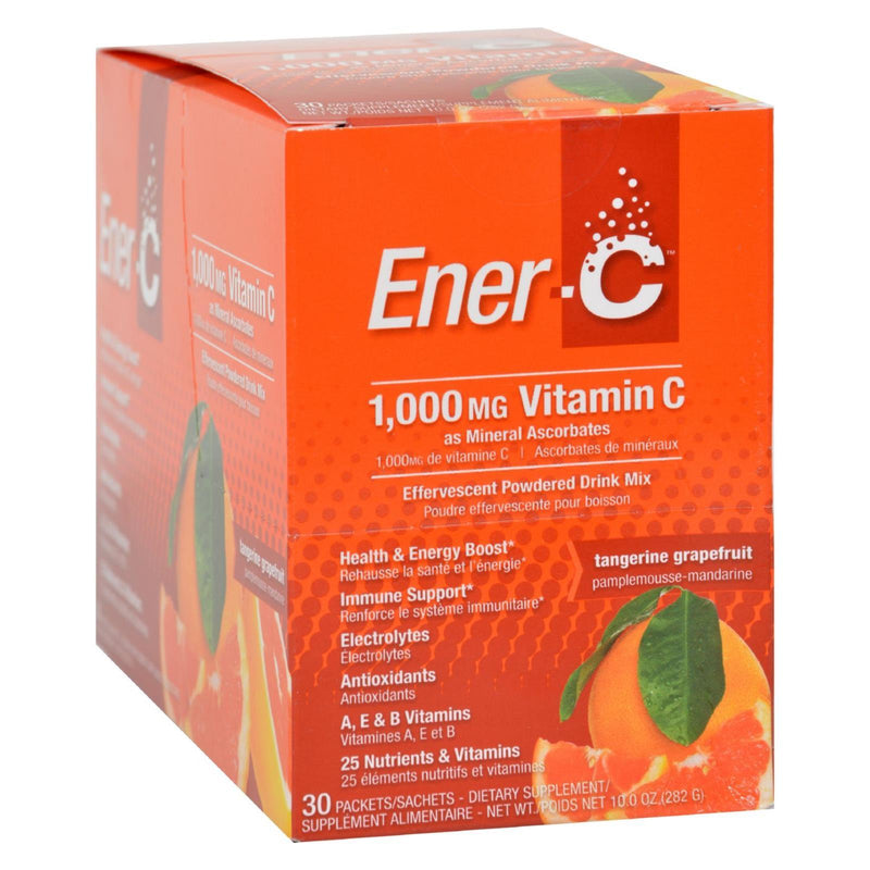 Ener-c Vitamin Drink Mix - Tangerine Grapefruit - 1000 Mg - 30 Packets - Orca Market