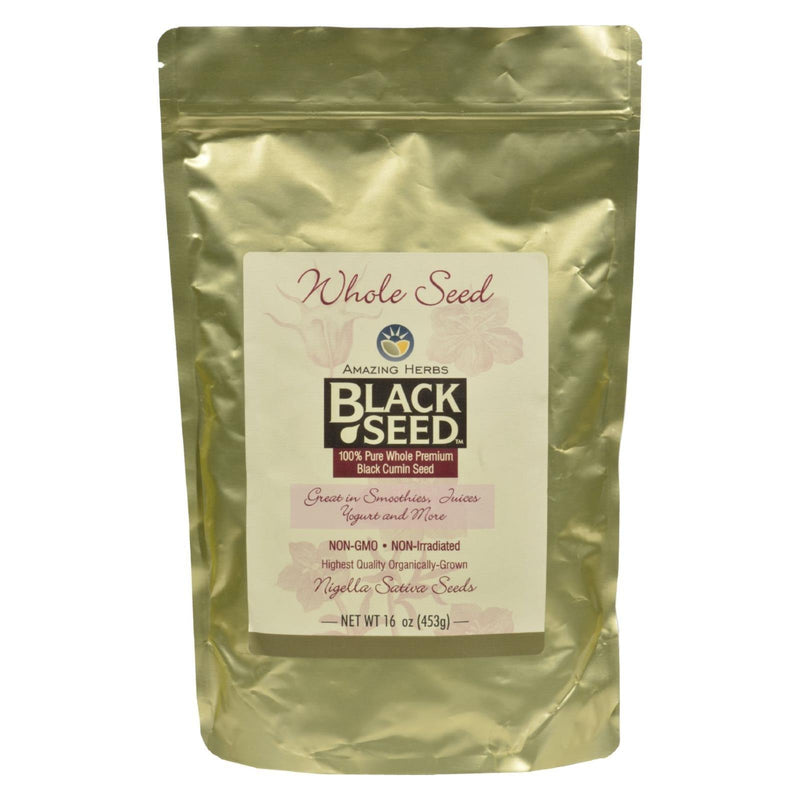 Amazing Herbs - Black Seed Whole Seed - 16 Oz - Orca Market