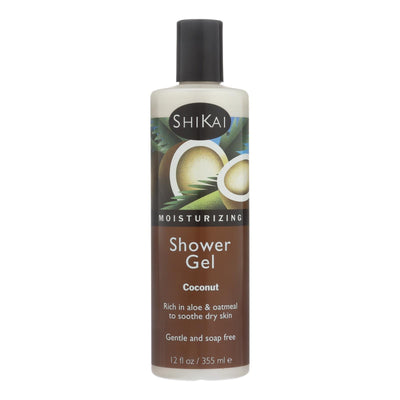 Shikai Products Shower Gel - Coconut - 12 Oz - Orca Market