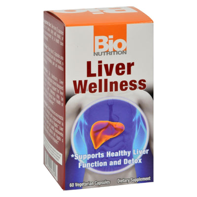 Bio Nutrition - Liver Wellness - 60 Vegetarian Capsules - Orca Market