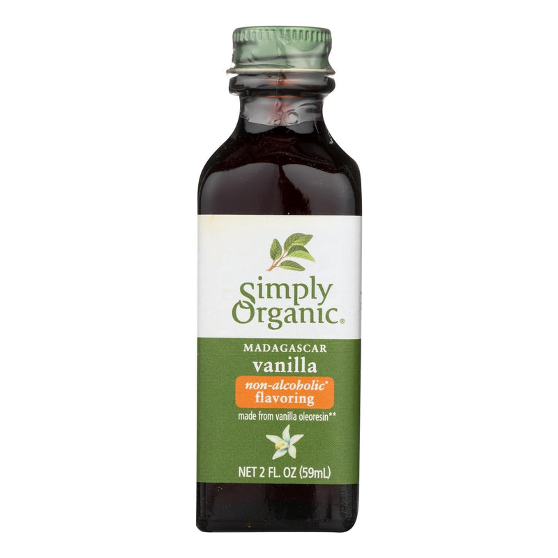 Simply Organic Vanilla Flavoring - Organic - 2 Oz - Case Of 6 - Orca Market