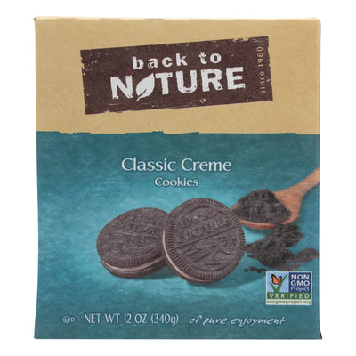 Back To Nature Creme Cookies - Classic - Case Of 6 - 12 Oz. - Orca Market