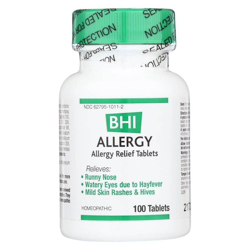 Bhi - Allergy Relief - 100 Tablets - Orca Market