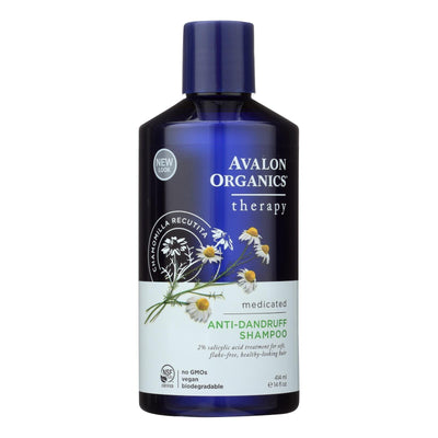 Avalon Active Organics Shampoo - Anti Dandruff - 14 Oz - Orca Market