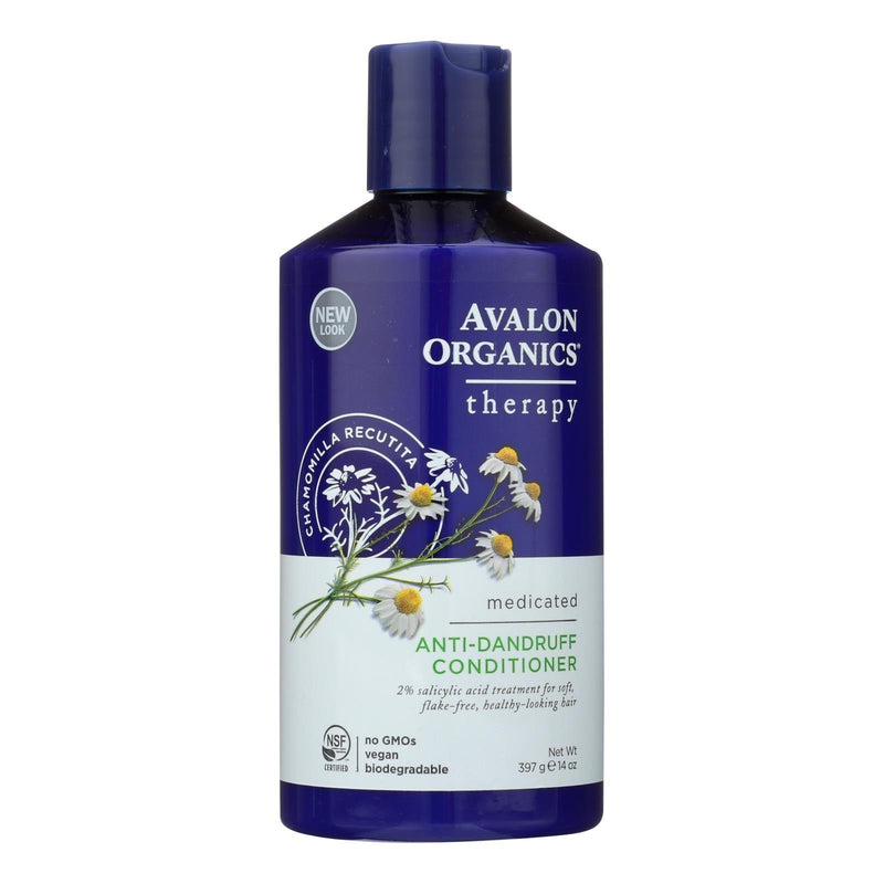 Avalon Active Organics Conditioner - Anti Dandruff - 14 Oz - Orca Market