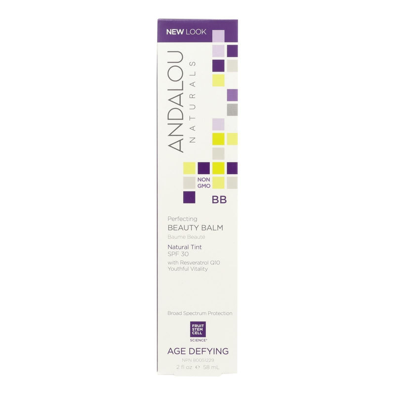 Andalou Naturals Skin Perfecting Beauty Balm - Natural Tint Spf 30 - 2 Oz - Orca Market