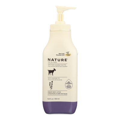 Nature By Canus Lotion - Goats Milk - Nature - Lavender Oil - 11.8 Oz - Orca Market