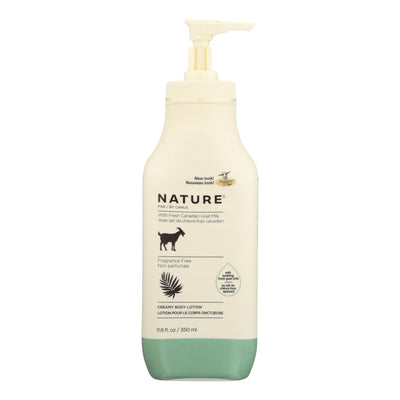 Nature By Canus Lotion - Goats Milk - Nature - Fragrance Free - 11.8 Oz - Orca Market