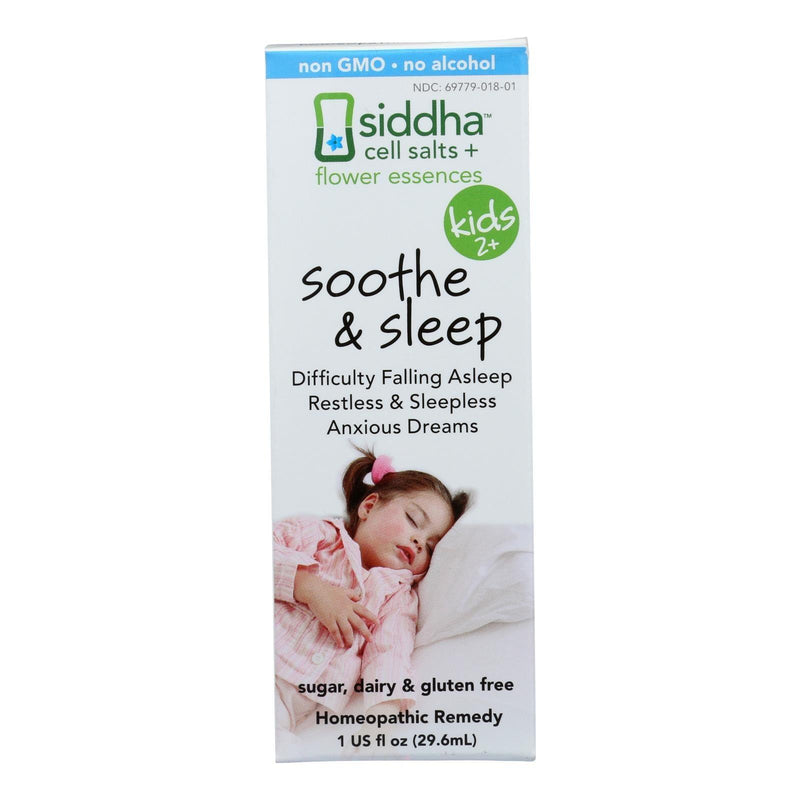 Siddha Flower Essences Soothe And Sleep - Kids - Age Two Plus - 1 Fl Oz - Orca Market