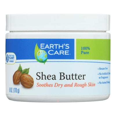 Earth's Care Shea Butter - 100 Percent Pure - Natural - 6 Oz - Orca Market