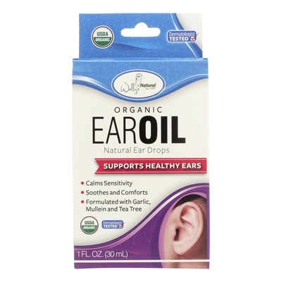 Wally's Natural Products Ear Oil - Organic - 1 Fl Oz - Orca Market