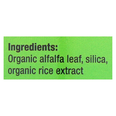 Pines International Alfalfa - Organic - Tablets - 500 Tablets - Orca Market