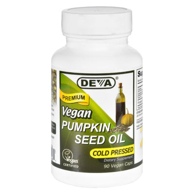 Deva Vegan Vitamins - Pumpkin Seed Oil - Vegan - 90 Vegan Capsules - Orca Market