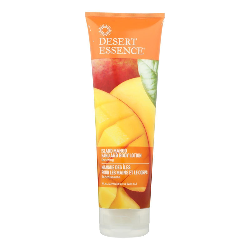 Desert Essence - Hand And Body Lotion - Island Mango - 8 Fl Oz - Orca Market