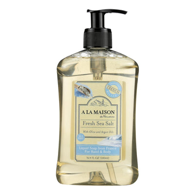 A La Maison - French Liquid Soap - Fresh Sea Salt - 16.9 Oz - Orca Market