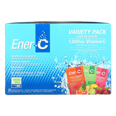 Ener-c - Variety Pack - 1000 Mg - 30 Packets - 1 Each - Orca Market