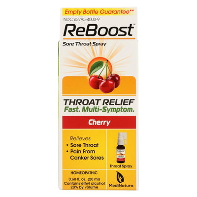 Reboost Throat Relief Spray - .68 Oz - Orca Market