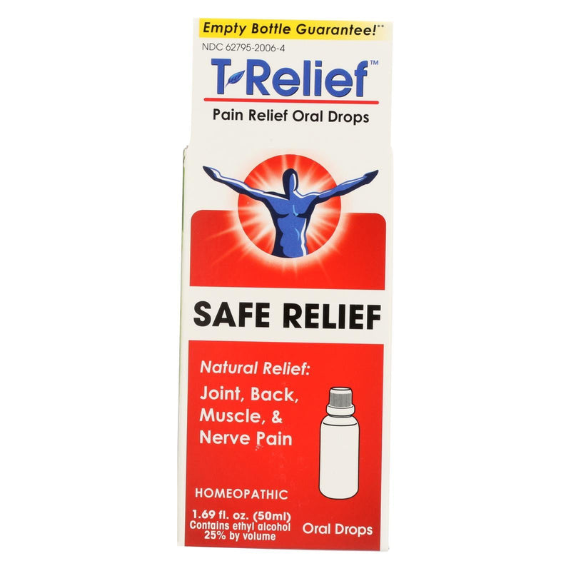 T-relief - Pain Relief Oral Drops - Arnica Plus 12 Natural Ingredients - 1.69 Oz - Orca Market