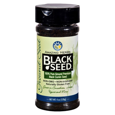 Black Seed Black Cumin Seed - Ground - 4 Oz - Orca Market