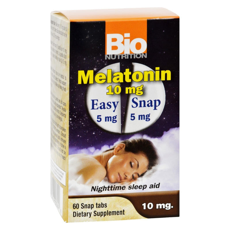 Bio Nutrition - Inc Melatonin - 10 Mg - 60 Tablets - Orca Market