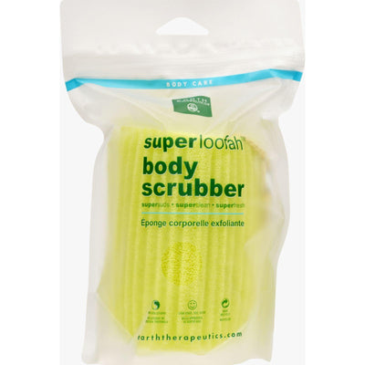 Earth Therapeutics Loofah - Super - Body Scrubber - Green - 1 Count - Orca Market