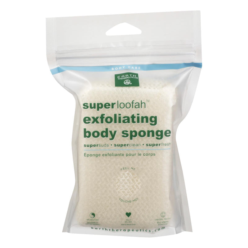 Earth Therapeutics Loofah - Super - Exfoliating - Body Sponge - 1 Count - Orca Market