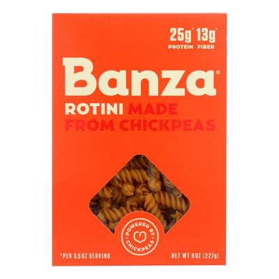 Banza - Pasta Chickpea Rotini - Case Of 6 - 8 Oz. - Orca Market