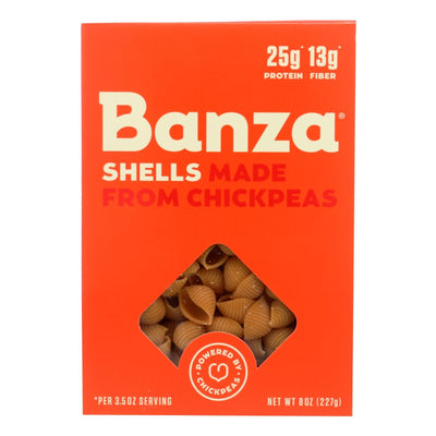 Banza - Pasta Chickpea Shells - Case Of 6 - 8 Oz. - Orca Market