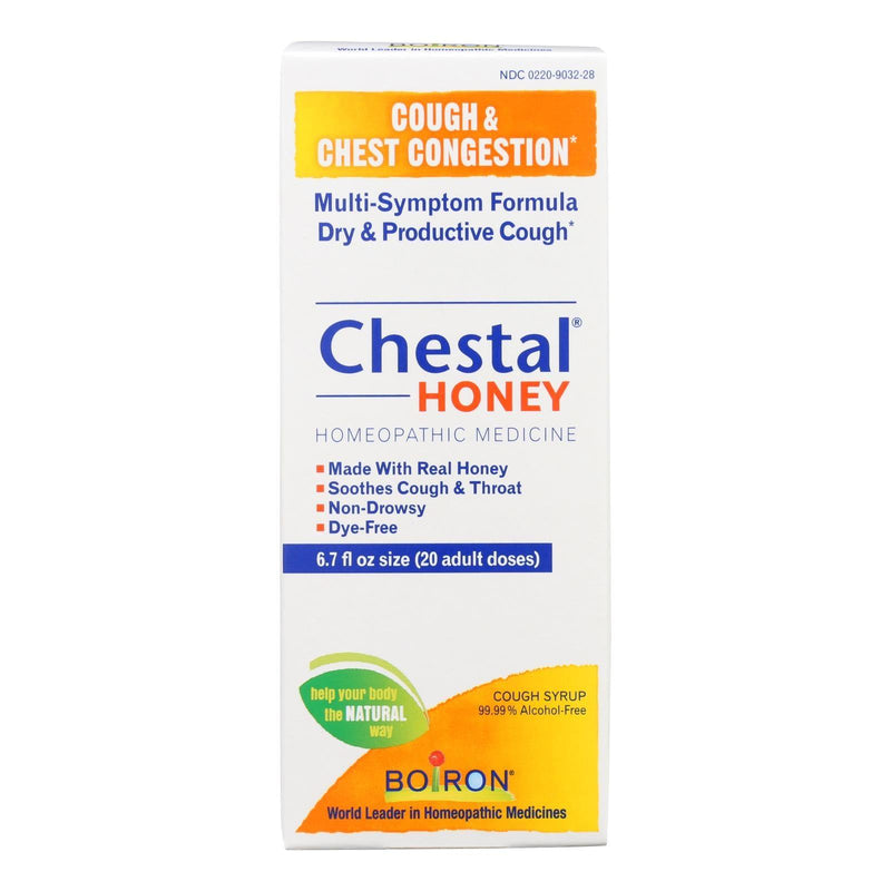 Boiron - Chestal - Cough And Chest Congestion - Honey - Adult - 6.7 Oz - Orca Market