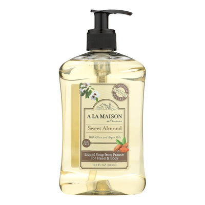 A La Maison - French Liquid Soap - Sweet Almond - 16.9 Fl Oz - Orca Market