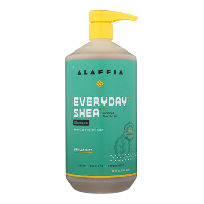 Alaffia - Shampoo - Vanilla Mint - 32 Oz. - Orca Market