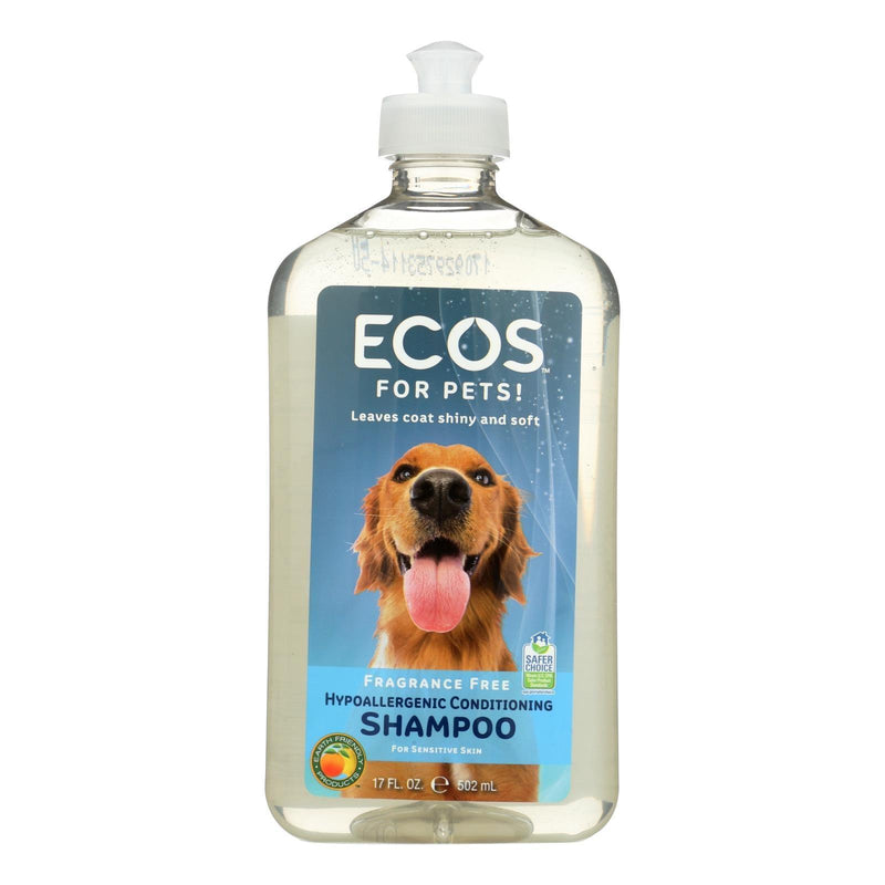 Ecos - Hypoallergenic Conditioning Pet Shampoo - Fragrance Free - 17 Fl Oz. - Orca Market