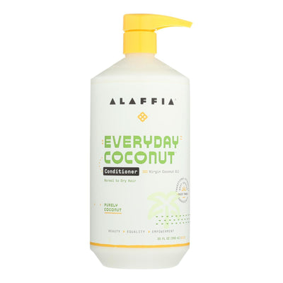 Alaffia - Everyday Conditioner - Coconut And Ginger - 32 Fl Oz. - Orca Market