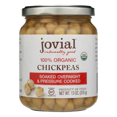 Jovial - Organic Chickpeas - Case Of 6 - 13 Oz. - Orca Market