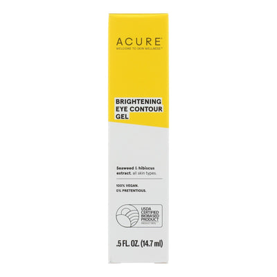 Acure - Gel - Eye Contour - .5 Fl Oz - Orca Market