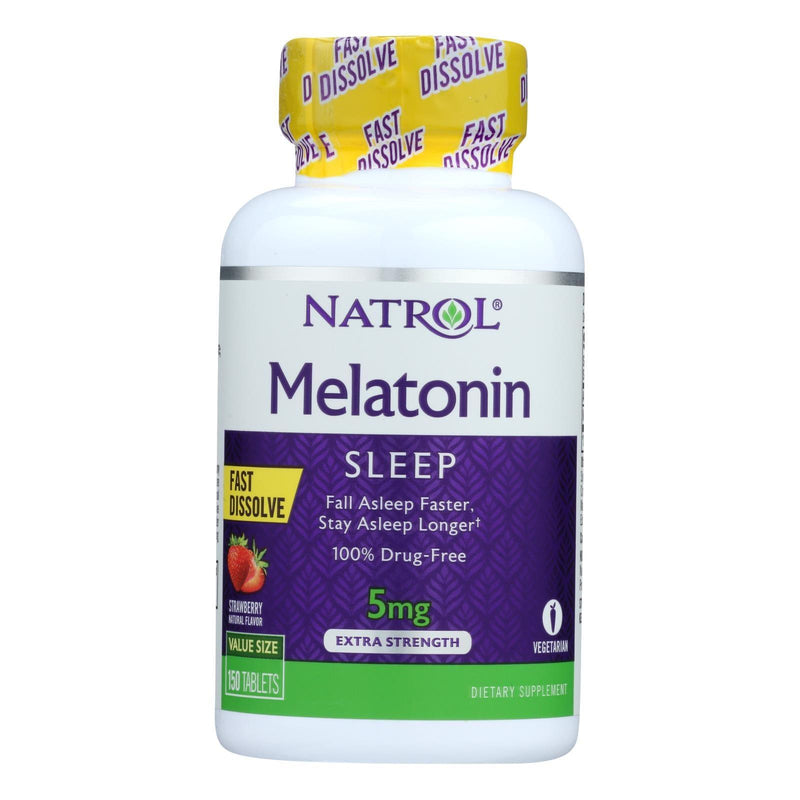 Natrol Melatonin Fast Dissolve Tablets - 5 Mg - 150 Count - Orca Market