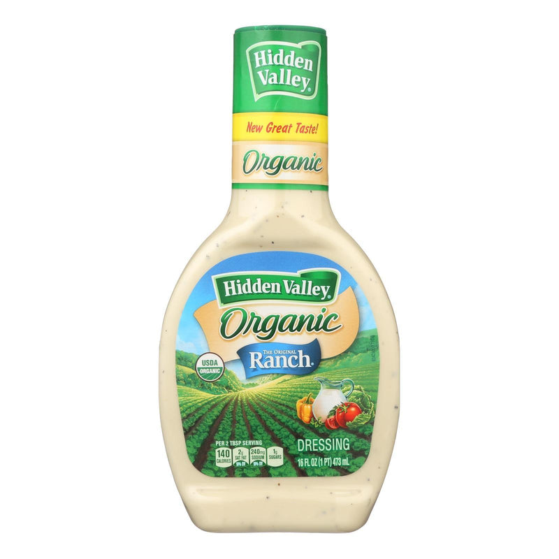 Hidden Valley Organic Ranch - Original - Case Of 6 - 16 Fl Oz. - Orca Market