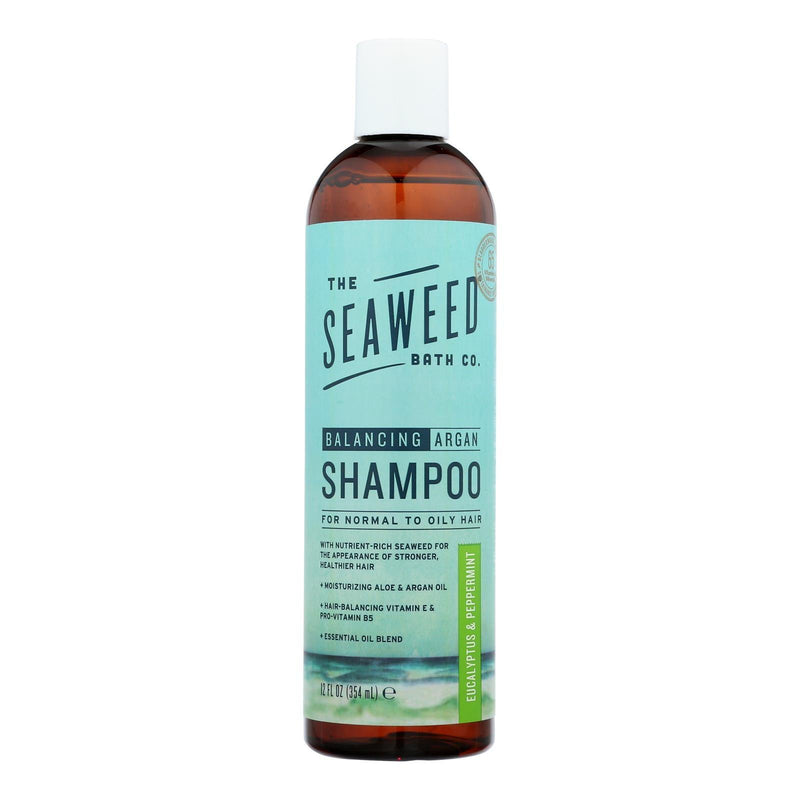 The Seaweed Bath Co Shampoo - Balancing - Eucalyptus - Pepper - 12 Fl Oz - Orca Market