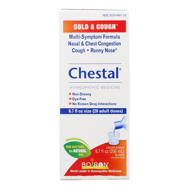 Boiron - Chestal Cold N Cough - Adult - 6.7 Fl Oz - Orca Market