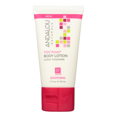 Andalou Naturals Lotion - 1000 Roses - Case Of 6 - 1.7 Fl Oz. - Orca Market