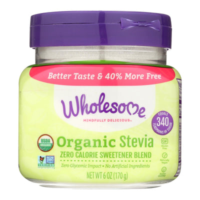 Wholesome! Organic Stevia Jar - Case Of 6 - 6 Oz - Orca Market