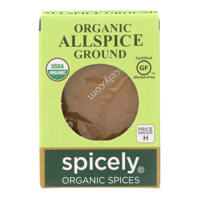 Spicely Organics - Organic Allspice - Ground - Case Of 6 - 0.45 Oz. - Orca Market