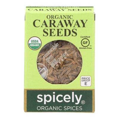 Spicely Organics - Organic Caraway Seeds - Case Of 6 - 0.35 Oz. - Orca Market