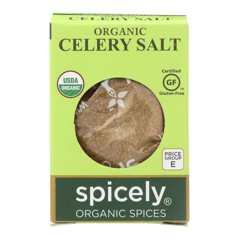 Spicely Organics - Organic Celery Salt - Case Of 6 - 0.5 Oz. - Orca Market