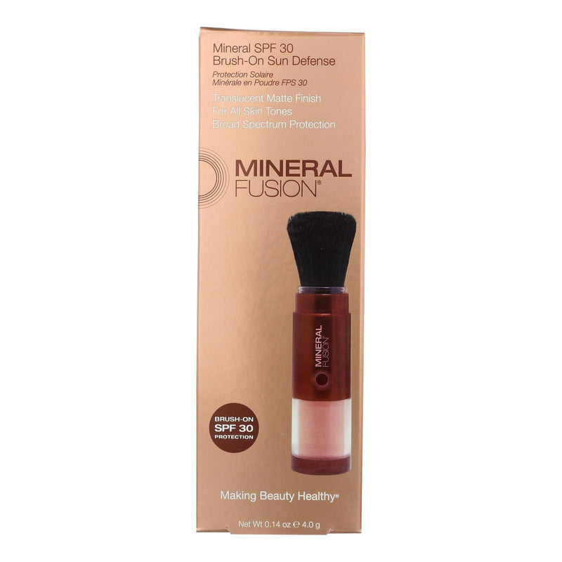 Mineral Fusion - Mineral Brush-on Sun Defense - Spf 30 - 0.14 Oz. - Orca Market