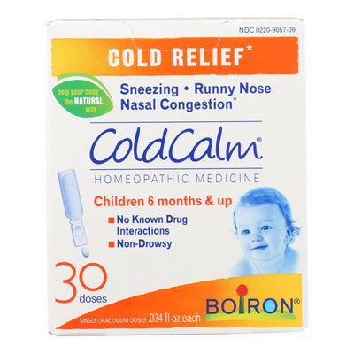 Boiron - Coldcalm - Liquid - 30 Dose - 30 Dose - Orca Market