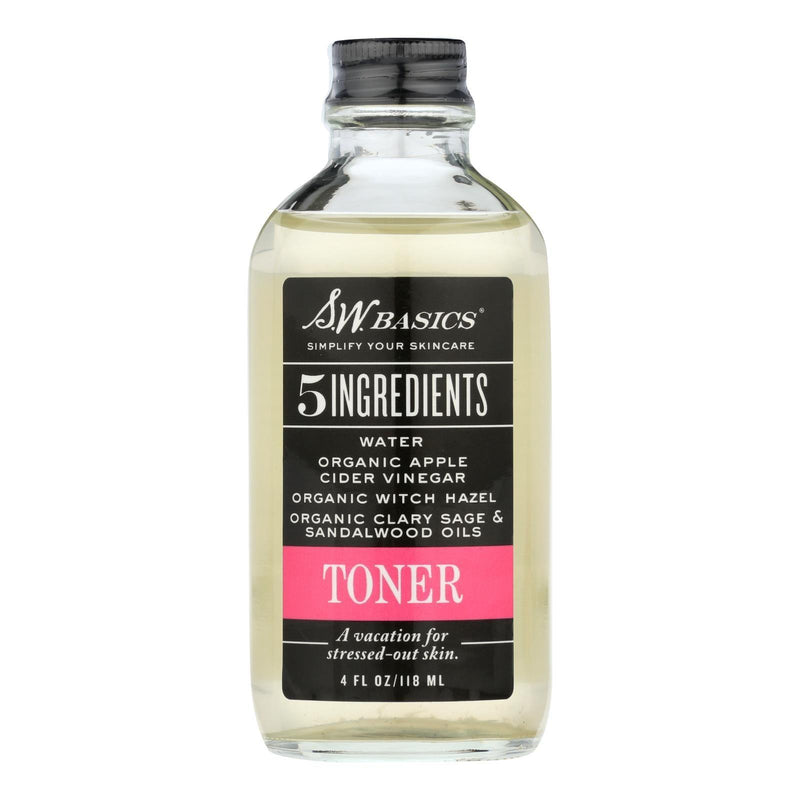 S.w. Basics - 5 Ingredients Toner - 4 Fl Oz. - Orca Market