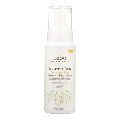 Babo Botanicals - Foaming Body Wash - Fragrance Free - 1 Each - 9 Fl Oz. - Orca Market