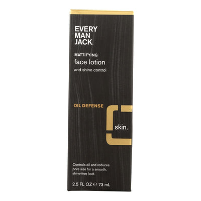 Every Man Jack Face Lotion - Fragrance Free - 2.5 Fl Oz. - Orca Market