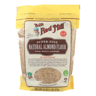 Bob's Red Mill - Flour - Almond - Natural - Case Of 4 - 16 Oz - Orca Market